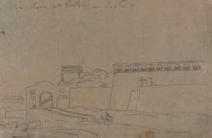 Sea Shore Porticissa, 7. syyskuuta tekijältä John Robert Cozens