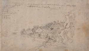 Banks of the Avon Hotwellsissa tekijältä John Robert Cozens