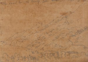 Rannikko Amalfia kohti Vietristä, 19.9 tekijältä John Robert Cozens