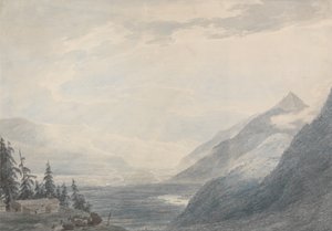 Pays de Valais tekijältä John Robert Cozens