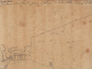 Paikka, jossa kuningas pelaa Pallonissa tekijältä John Robert Cozens