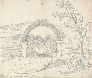 Roomalainen kaari Canterburyssa tekijältä John Robert Cozens