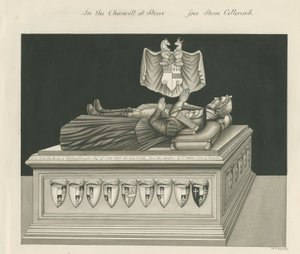 Kivi - William Cromptonin hauta: seepiapiirros, nd [1800-luku] tekijältä John Robert Fernyhough