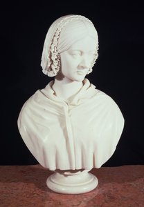 Florence Nightingalen rintakuva (1820-1910) tekijältä John Robert Steell