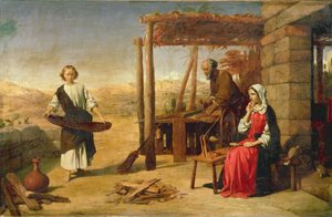 Vanhemmilleen alainen Vapahtajamme Nasaretissa, 1860