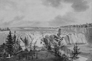 Cohoes Falls Mohawk Riverillä, New Yorkissa.