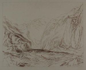 Hiekkavuoren kohtaus tekijältä John Ruskin