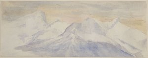 Lumihuippuiset Alpit tekijältä John Ruskin