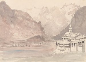 Sveitsiläinen vuoristomaisema tekijältä John Ruskin