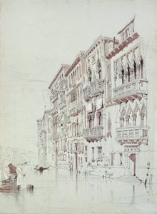 Palazzo Contarini-Fasan, Venetsia, 6.-16.5.1841 tekijältä John Ruskin