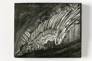 Durerin "siipi" (kaiverrettu puupalikka) tekijältä John Ruskin