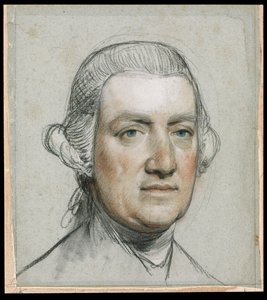 Nevil Maskelyne (1732 -1811), noin 1776 (liitu paperille). tekijältä John Russell