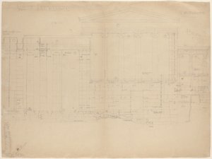 Eretheum, West Elevation [vasen puoli] tekijältä John Russell Pope