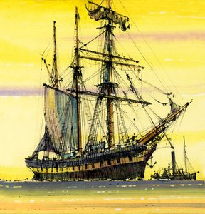 Tunnistamaton purjevene tekijältä John S. Smith
