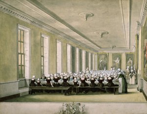 Foundlingin sairaalan tyttöjen ruokasali, 1773