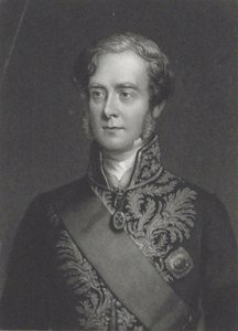 George Villiersin muotokuva, Clarendonin 4. jaarli 1800-1870.