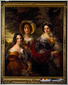 Frances, Charlotte ja Catherine Voulesin muotokuva (kangas)