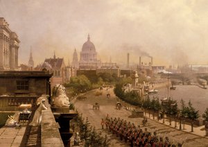"The Embankment", 1874 tekijältä John Scorrer O