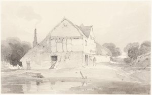 Maalaistalo Dorkingin lähellä Surreyssa tekijältä John Sell Cotman