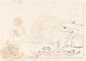 Kuivatelakka tekijältä John Sell Cotman