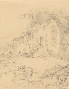 Castle Acre Priory, Norfolk tekijältä John Sell Cotman
