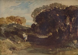 Tummat puut, 1923 tekijältä John Sell Cotman