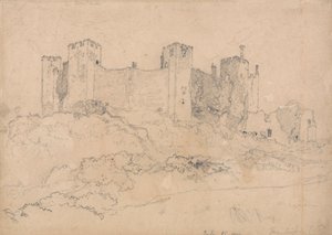 Framlinghamin linna, Suffolk tekijältä John Sell Cotman