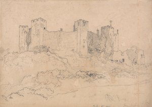 Framlinghamin linna, Suffolk tekijältä John Sell Cotman