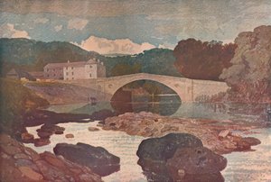 Greta Bridge, c1807, 1911 tekijältä John Sell Cotman
