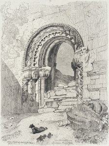 Kirkhamin luostari, York tekijältä John Sell Cotman