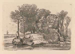Liber Studiorum: Plate 19, Postwick Grove, Norfolk, 1838 tekijältä John Sell Cotman