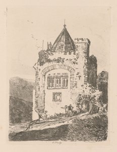 Tutkimuskirja: Levy 37, Tutkimus, 1838 tekijältä John Sell Cotman