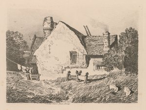 Liber Studiorum: Plate 39, View at Ashdted, Surrey tekijältä John Sell Cotman