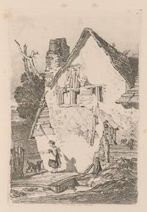Liber Studiorum: Plate 40, Lakenham, lähellä Norwichia tekijältä John Sell Cotman