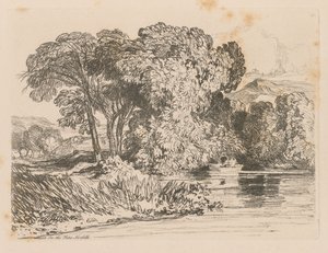 Liber Studiorum: Levy 4, View on the Yare, Norfolk tekijältä John Sell Cotman