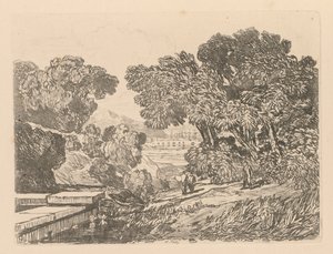 Tutkimuskirja: Levy 9, A Study, 1838 tekijältä John Sell Cotman