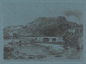 Tan-y-Bwlch, Merionethshire, Pohjois-Wales tekijältä John Sell Cotman