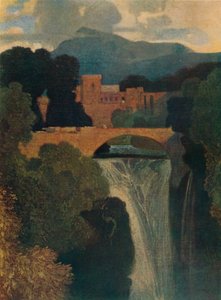 Vesiputous, c1807, 1923 tekijältä John Sell Cotman