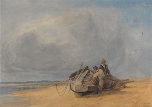 Yarmouth Sands, Norfolk tekijältä John Sell Cotman