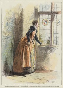 Denisen sydän (chromolitho) tekijältä John Seymour Lucas