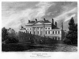Lansdowne House, Westminster, Lontoo, 1815.