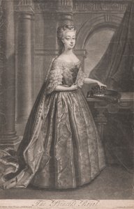 The Princess Royal (Princesa Ann, filha mais velha de George II) finlandesa