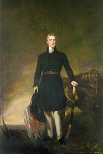 Arthur Wellesley (1769-1852) Wellingtonin herttua (öljy kankaalle)