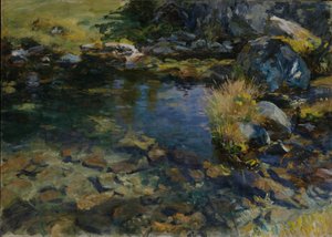 Alppiallas, 1907 tekijältä John Singer Sargent