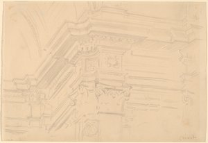 Royal Chapel Entablature, Granada, 1912. tekijältä John Singer Sargent