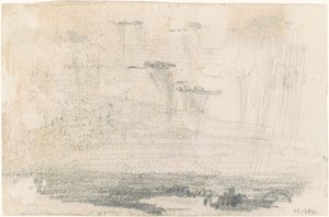 Pilvet [verso] tekijältä John Singer Sargent