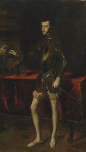 Kopio Titiansin muotokuva Philip II:sta