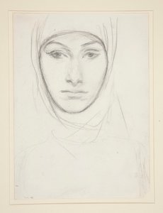 Naisen pää tekijältä John Singer Sargent