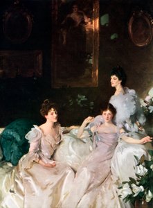 Lady Elcho, rouva Tennant ja rouva Adeane, 1926. tekijältä John Singer Sargent