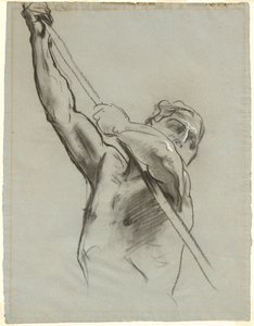 Uros vartalo sauvan kanssa tekijältä John Singer Sargent